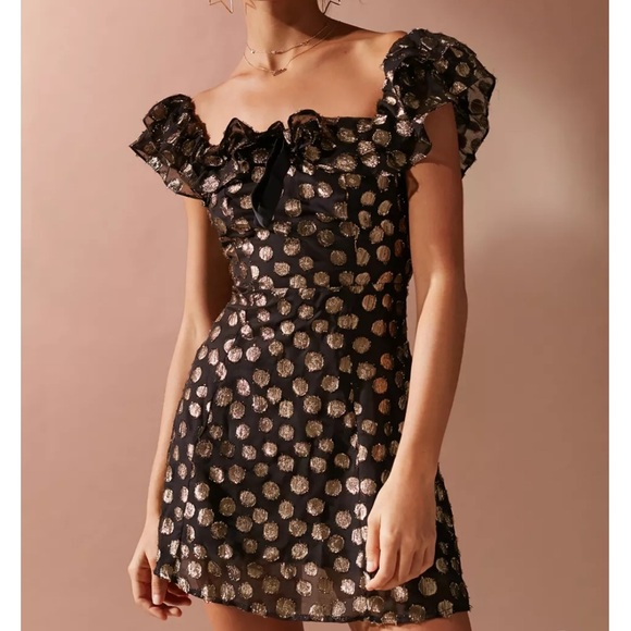 For Love And Lemons Dresses & Skirts - For Love & Lemons Lottie Ruffle Mini Dress